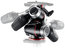 Manfrotto MK190XPRO3-3W 190XPRO Aluminum Horizontal Column Tripod With XPRO 3-Way Head Kit Image 2