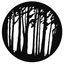 GAM G655 Steel Gobo - Medium Trees Image 1