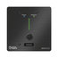 Atlas IED BBWP-K1B BlueBridge Series Wall Controller In Black With Single Value Change Adjustment Image 1