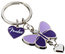 Fender 910-0276-000 Purple Butterfly Keychain Image 1
