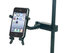 Hamilton Stands KB125E-RD System X Series Smartphone Holder With Tube Clamp In Red Image 1