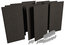 Auralex ProPanel ProKit-1 Acoustic Panel Room Treatment System In Obsidian Image 1