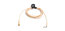 DPA CH16F03 4.2' Mic Cable For Earhook Slide With LEMO3 Connector, Beige Image 1