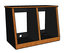 Sound Construction R16-2SL 32 RU Slanted Double Bay Rack Image 1