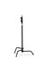 Kupo KS703611 40" Master C-Stand With Sliding Leg In Black Powder Finish Image 1