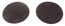 Sennheiser 089331 Pair Of Black Earpads For MS100, PS100, PX80 Image 1