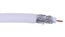 Liberty AV RG6-QUAD-CMP-WHT RG6 Quad Shield RF Video Plenum Cable, White Image 1