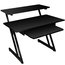 On-Stage WS7500B Wooden Studio Workstation, Black Image 1