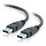 Cables To Go 54172 3m (9.8 Ft) USB 3.0 A Male To A Male Cable, Black Image 1