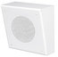 Lowell DSL-805-72 8" Speaker Package With Wall Mount, 12W, 70V/25V White Image 1
