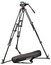 Manfrotto MVH502A-546GB-1 75mm Ball Fluid Video Head With 546GB Aluminum Tripod And Ground Spreader Image 1