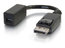 Cables To Go 18412 DisplayPort To Mini DisplayPort Adapter DisplayPort Male To Mini DisplayPort Female Image 1