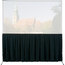 Da-Lite 39932 92" X 144" Fast-Fold Ultra Velour Skirt Drape Image 1