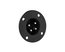 Amphenol EP-4-14B 4-Pin XLR Male Metal Panel Mount Connector, Black Image 1