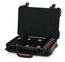 Gator GTSA-MICW6 6x Wireless Microphone TSA ATA Case With Battery Storage Image 2