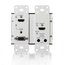 Cables To Go HDMI/VGA/Stereo Audio Over Cat 5 Extender Kit Scaler/De-Embedder, White Image 3