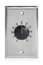 Atlas IED AT10 10 Watt Single Gang Stainless Steel 70.7V Commercial Attenuator Image 1