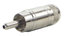 Switchcraft 3502 RCA-M 2 Conductor Straight Plug, Solder And Crimp Terminals, Shielded Image 1