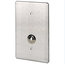 Quam CIB2 Single-Gang Wall-Mount Momentary Call-In Switch With Vandal-Resistant Stainless Steel Faceplate Image 1