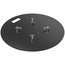 Global Truss Base Plate 28x28R 28"x28" Round Steel Base Plate Image 1