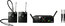 AKG MINI2INSTR-US25AB Dual-Channel Mini Wireless Instrument System With 2 Bodypack Transmitters, AB Band Image 1