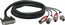 Lynx Studio Technology CBL-L22Audio L22 Audio Cable, 2 XLRM/2 XLRF To DB25 Image 1