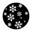 Apollo Design Technology ME-3239 Steel Gobo With "Snowflake Gothic Group" Image Pattern Image 1