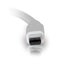 Cables To Go 54298 Mini DisplayPort To DisplayPort 6 Ft Adapter Cable In White Image 2