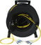 Camplex CMX-TR04ST-0500 4-Channel Fiber Optic Tactical Reel 500 Ft Fiber Optic Cable With ST Connectors Image 1