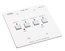 Leviton N0404-CP0 Remote Memory Control Panel With 4 Programmable Scenes, Controls 100 Dimmer Channels Image 1