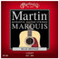 Martin Strings M1100-MARTIN Marquis 80/20 Bronze Light Acoustic Guitar Strings Image 1