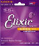 Elixir 11077 Light/ Medium 80/20 Bronze Acoustic Guitar Strings With NANOWEB Coating Image 1