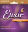 Elixir 16002-ELIXIR Extra Light Phosphor Bronze Acoustic Guitar Strings With NANOWEB Coating Image 1