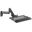 Chief KWK110B Height-Adjustable Keyboard And Mouse Tray Wall Mount Image 1