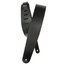 D`Addario 25L00-DX 2.5" Wide Black Leather Guitar Strap Image 1