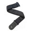 D`Addario 50B01 Dark Side Collection Black Satin Guitar Strap Image 1