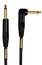 Mogami GOLD-INSTRUMENT-R3 3 Ft Right Angle TS Instrument Cable Image 1