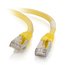 Cables To Go 00861 Cat6 Snagless Shielded (STP) 3 Ft Ethernet Network Patch Cable, Yellow Image 2