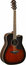 Yamaha A1R Dreadnought Cutaway - Sunburst Acoustic-Electric Guitar, Sitka Spruce Top, Rosewood Back And Sides Image 4