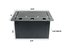 Elite Core FBL8+AC Large Recessed Floor Box With 8xXLRF And 2 AC Connectors Image 3