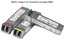AJA FIBERLC-TR-MM Single Multi-Mode LC 3G Fiber Transceiver SFP Image 1