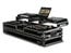 Odyssey FZGSPDJ12W 56.5"x10.4"x21" Universal Turntable DJ Coffin With Wheels Image 1