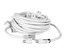 Lex 50112WA 50' E-String 15A 6-Receptacle Extension Cord In White Image 1