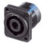 Neutrik NL4MP-3 4-Pole Speakon Chassis Connector With D-Size Flange Image 1