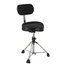 Gibraltar 9608MB Motorcycle Seat-Style Drum Throne With Backrest Image 1
