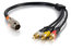 Cables To Go 60097 RapidRun Composite Video And RCA Stereo Audio Flying Lead 1.5 Ft RapidRun To RCA Composite Video/Stereo Audio Flying Lead Image 1