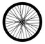 Rosco 77923 Steel Gobo, Spokes Image 1