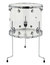 DW DDAC1618TTCL 16x18" Design Series Clear Acrylic Floor Tom Image 1