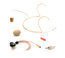 DPA 4088-DC-A-F34-LH 4088 Directional Headset Microphone With 1/8" Mini-Jack Connector, Beige Image 1