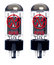 JJ Electronics T-6V6-S-JJ-MP Matched Pair Of 6V6 Power Tubes Image 1